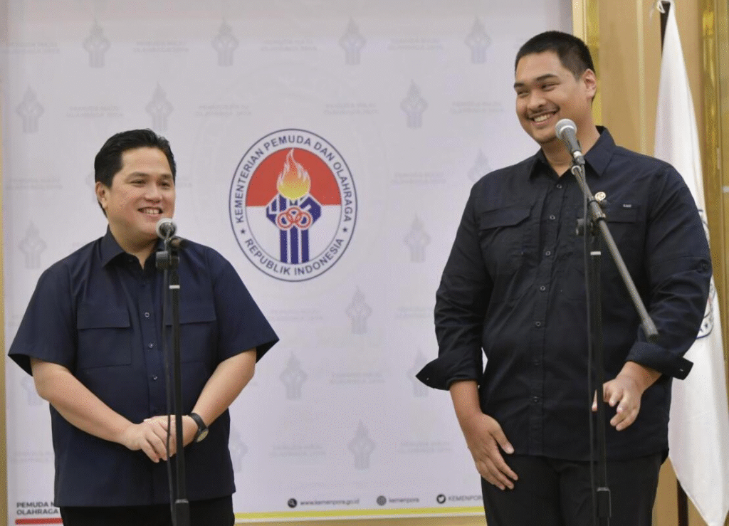 Peluang Erick Thohir rangkap jabatan
