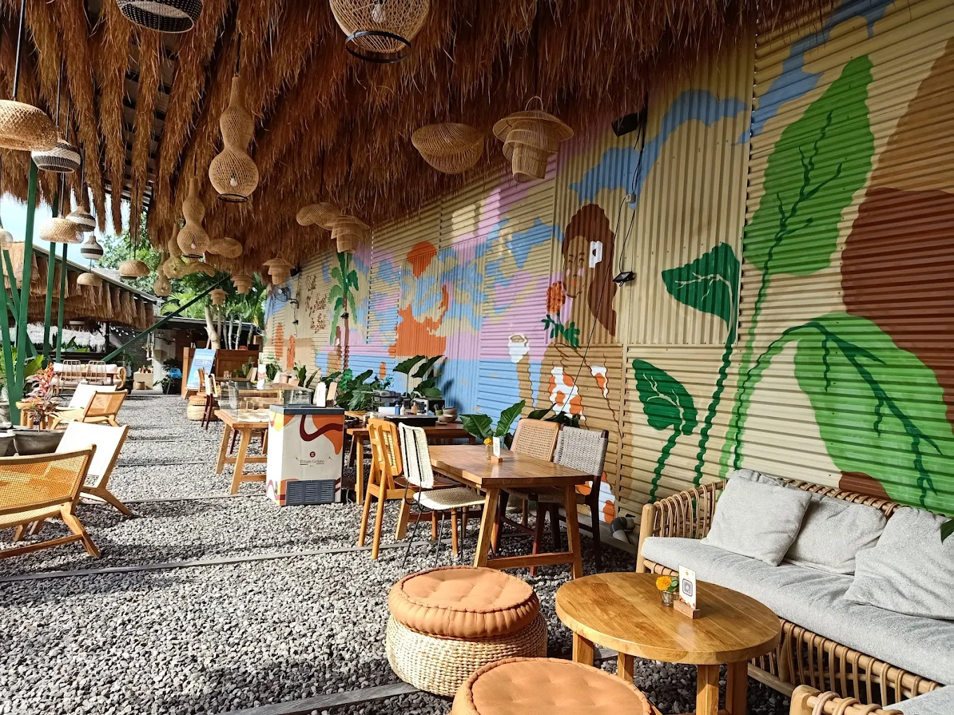 Review Cafe Gemitir Bali, kafe sehat dengan suasana persawahan di Ubud