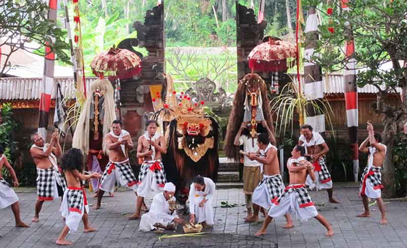 tari barong batubulan