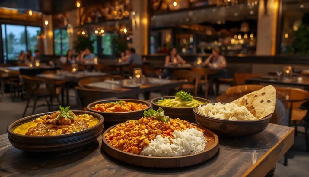 Authentic Indian restaurant in Kuta Bali serving traditional Indian dishes.