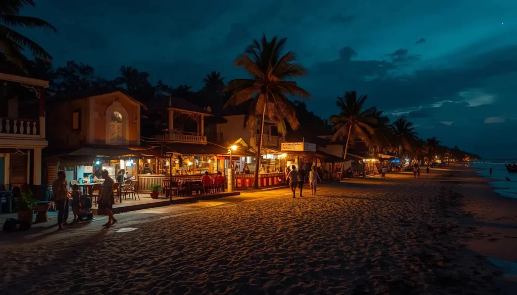 Nightlife and entertainment in Kuta Bali.