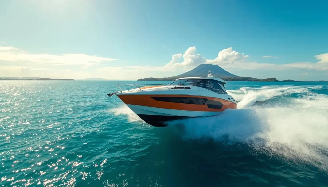 fast boat bali to lombok melintasi laut menuju pulau lombok