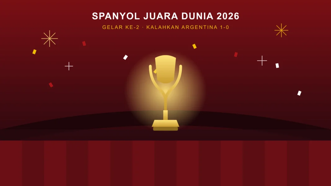 hasil final piala dunia 2026 spanyol juara kalahkan argentina